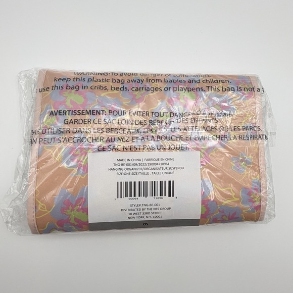 Nine West Hanging Makeup‎ Organizer Floral Travel Cosmetic Bag New - Picture 8 of 16